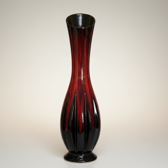 Other - VTG Hell’s Gate Fraser Canyon BC Red Clay Art Vase 17”